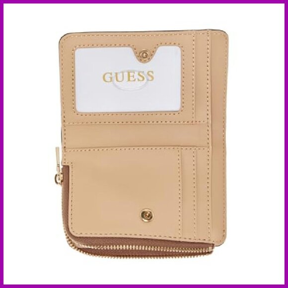 Zip Around Card Case with Coin Pouch, 4 Card Slots & ID Window